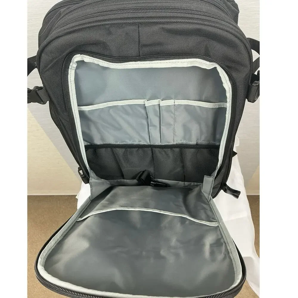 Amazon Basics Convertible Travel Backpack NWOT Black